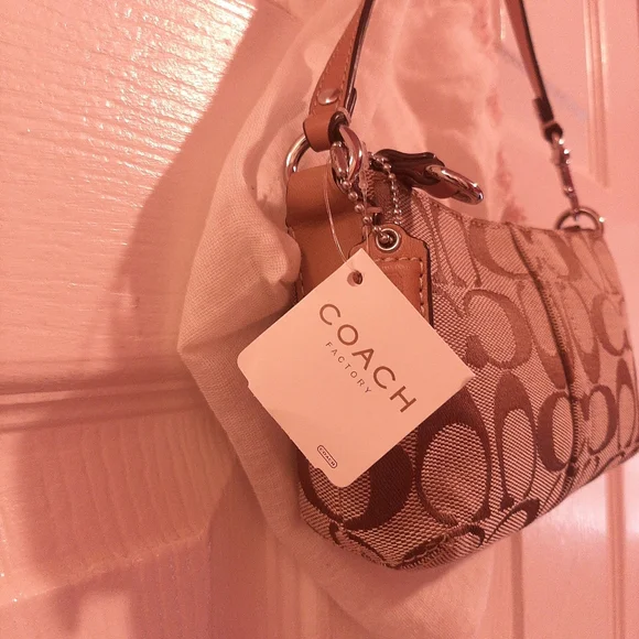 Coach Signature Mini Bag - Picture 2 of 8